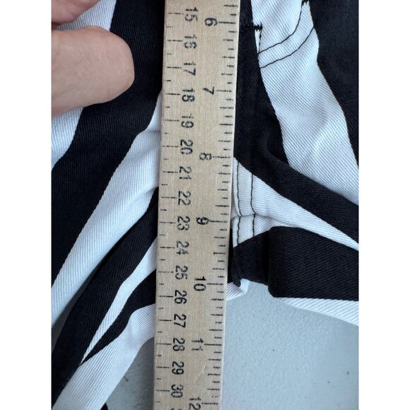 Madcap England Holy Roller Striped striped Jeans flare retro Y2K sz 30 - Picture 6 of 10